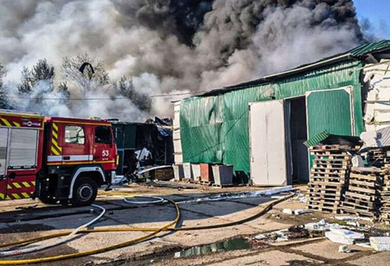 The Armed Forces of the Russian Federation struck Derhachi in the Kharkiv region