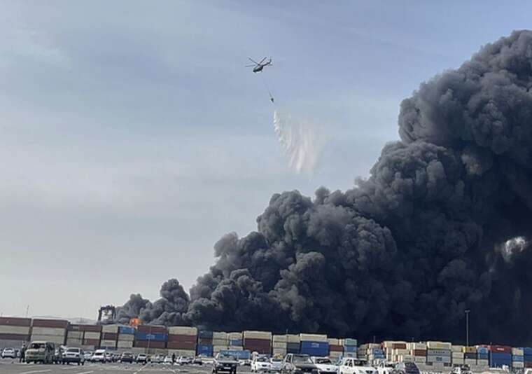 Вибух у порту Ірану: детонувала речовина для ракетного палива з Китаю - ЗМІ