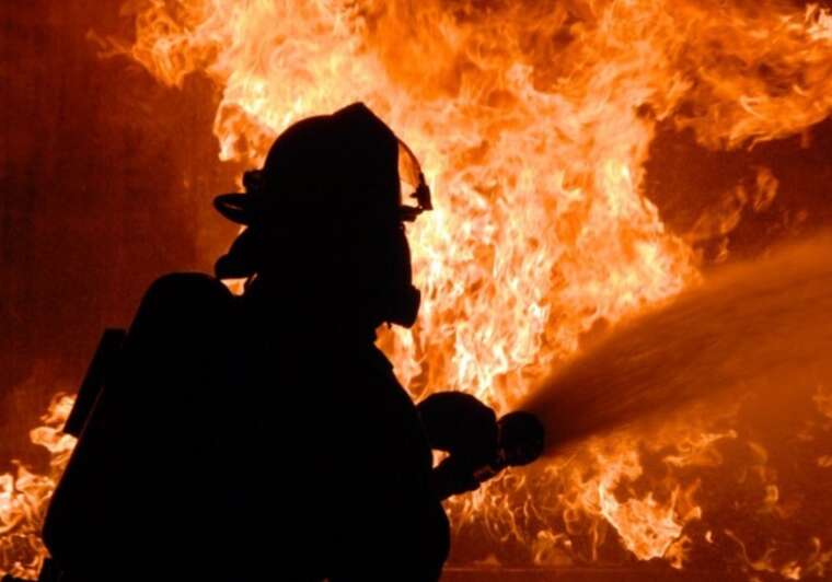 In Kharkiv, an enemy UAV hit a gas station: a fire has been reported