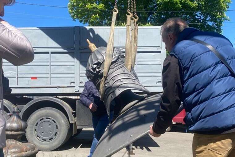 У Полтаві прибрали  пам’ятник на місці відпочинку Петра І