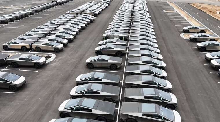 На складе Tesla накоплено более 10 тысяч непроданных пикапов Cybertruck