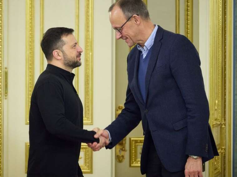 Zelenskyy and Merz discussed the prospects of cooperation and support for Ukraine