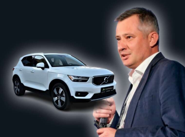 The wife of the director-general of the state enterprise declared a Volvo for $600