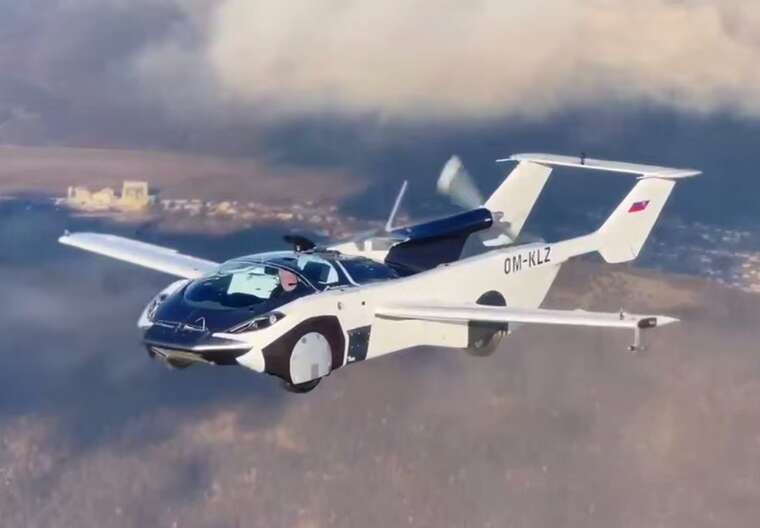 Летючий автомобіль за 800 000 доларів: словацький AirCar 2 готується до масового виробництва