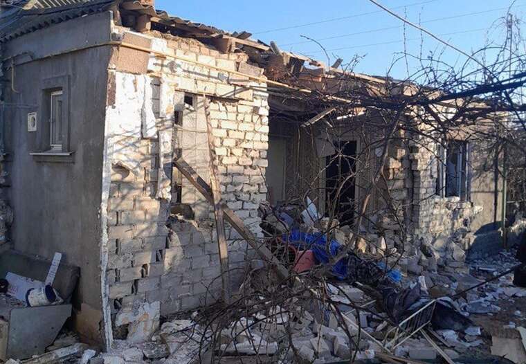 The occupiers struck a house in Bilozerka: a 10-year-old girl was rescued from under the rubble