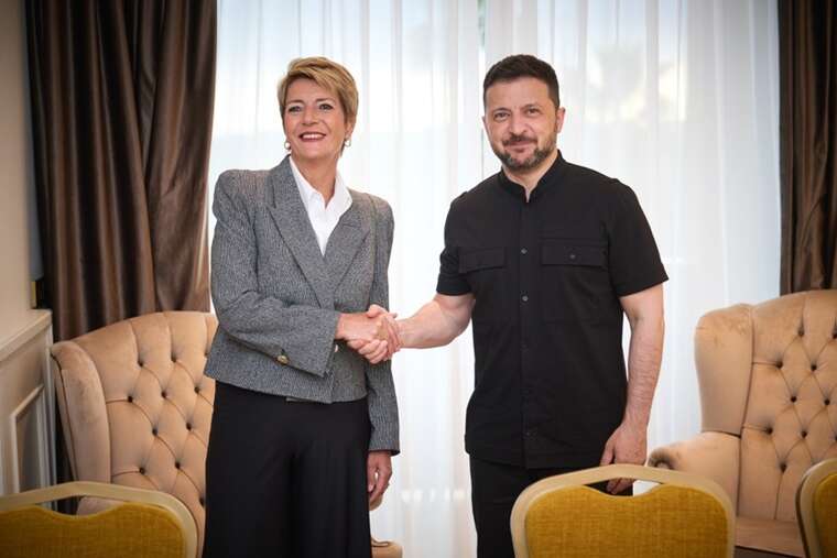 Discussed the need to increase pressure on Russia: Zelenskyy met with Swiss President Keller-Sutter