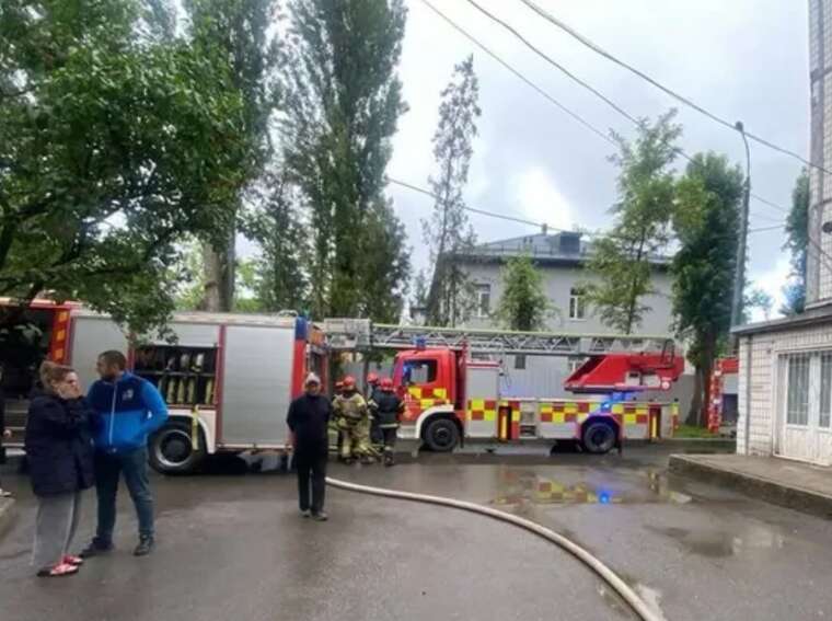 In Kryvyi Rih, a fire occurred in an infectious disease hospital: there is a fatality