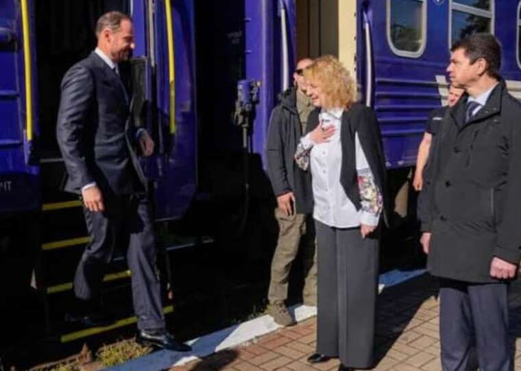 Кронпринц Норвегії здійснив свій перший візит до України