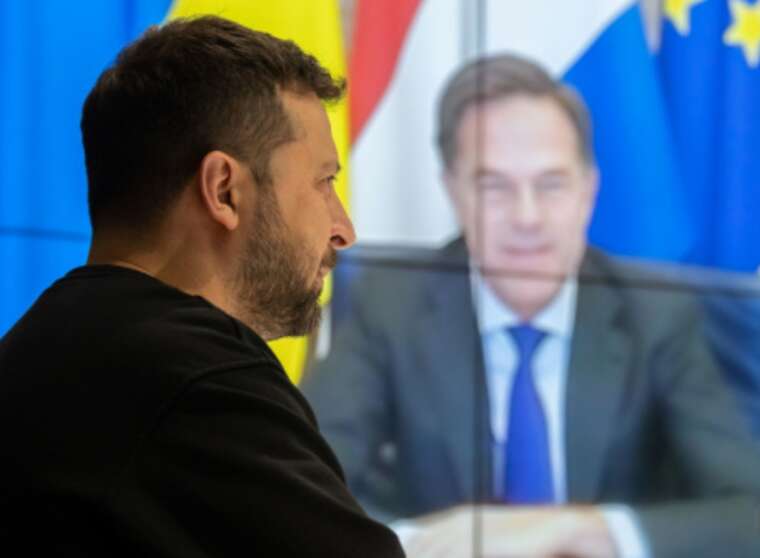 Рютте обговорив із Зеленським подальшу підтримку України від НАТО