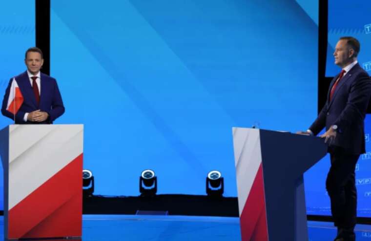 У Польщі кандидати в президенти на теледебатах посперечалися щодо підтримки України