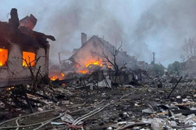 У Київській області показали наслідки масованого обстрілу: загинули 3 людини, постраждало 10 осіб