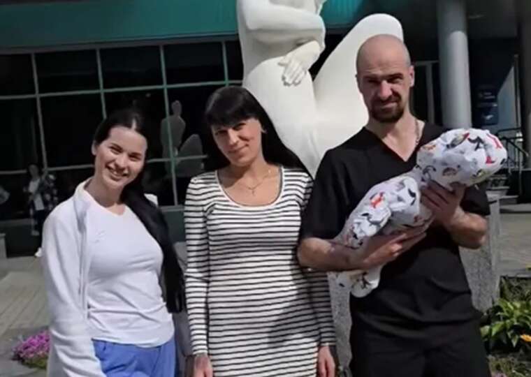 У Рівному з’явилася на світ дитина, зачата після загибелі батька-військового