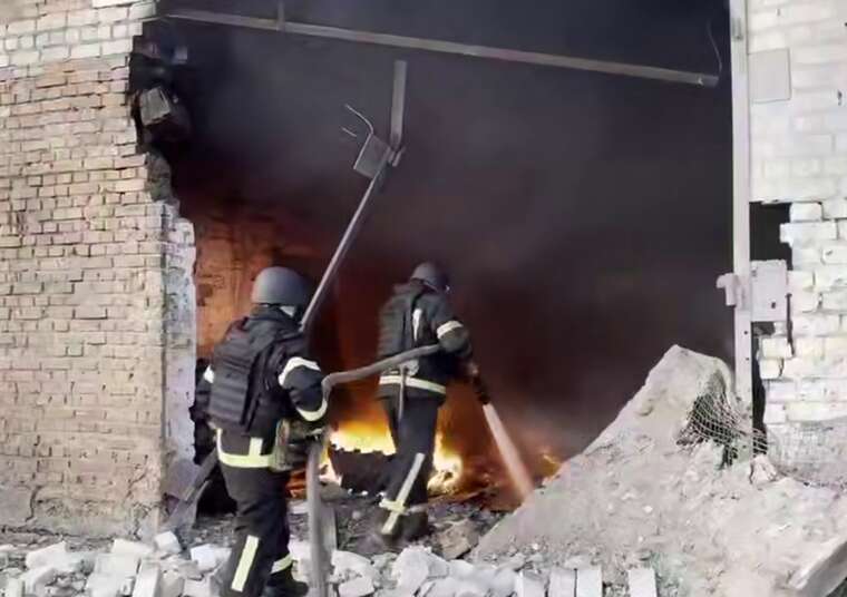 Shelling in the Sumy region caused fires in several settlements