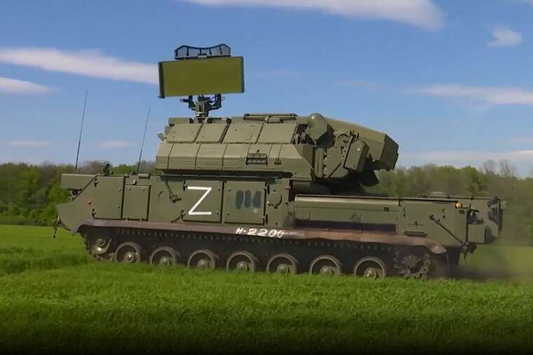 On the eastern front, the AFU destroyed a Russian "Tor-M2" SAM system