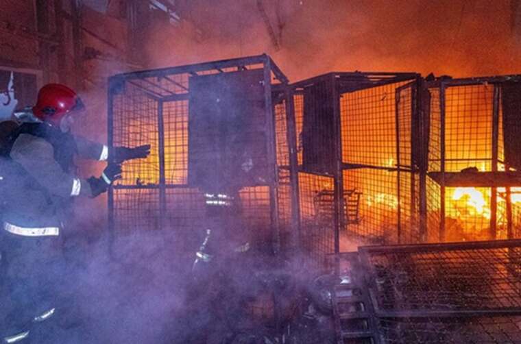 Оккупанты атаковали почтовый терминал в пригороде Харькова