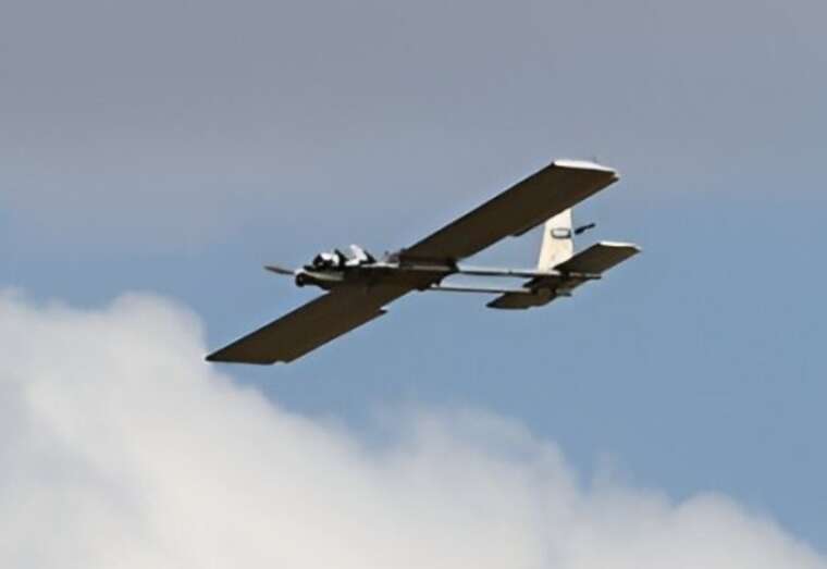 Russians struck Kharkiv with a "Molniya" drone: a gas station caught fire, one person injured