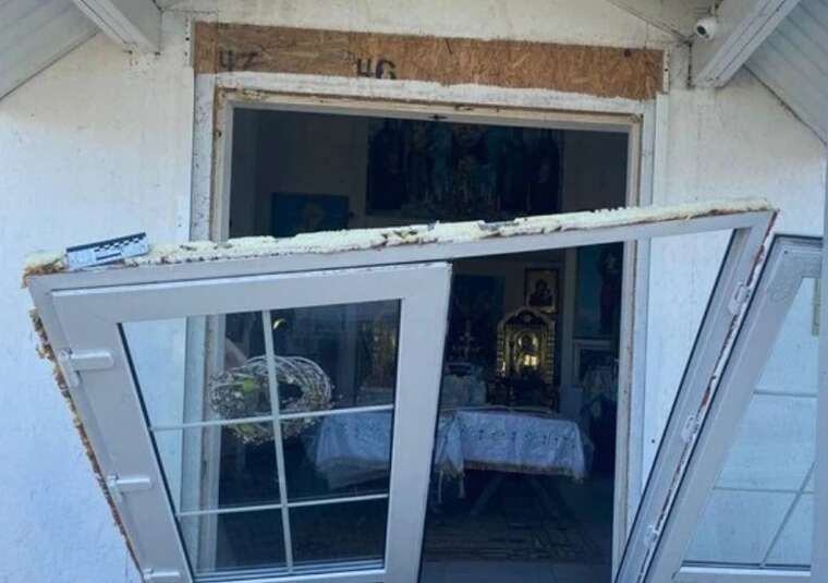 На Одещині росіяни пошкодили церкву дронами