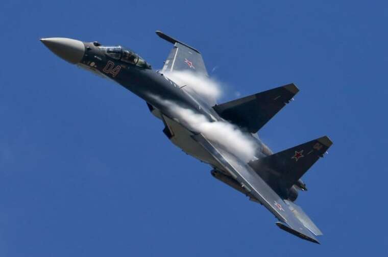 Russian Su-35 shot down in the Kursk direction, — Air Forces