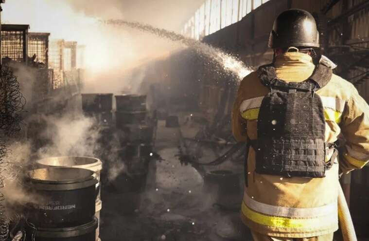 The occupiers attacked the Mykolaiv region with two missiles: a large-scale fire broke out