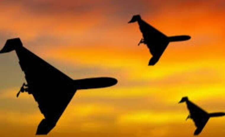 До 100 БпЛА вже в повітрі: загроза для Києва й області зростає