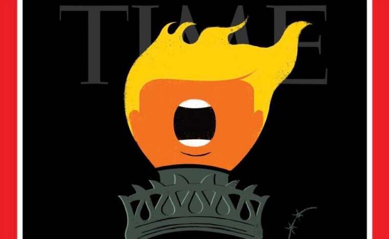 Журнал Time присвятив обкладинку боротьбі адміністрації Трампа з нелегальними мігрантами