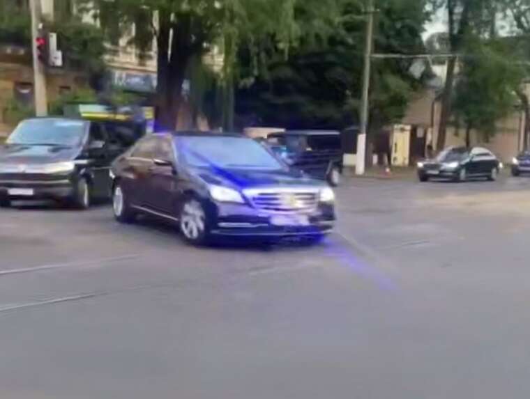 In Odesa, a convoy of 30 cars was spotted