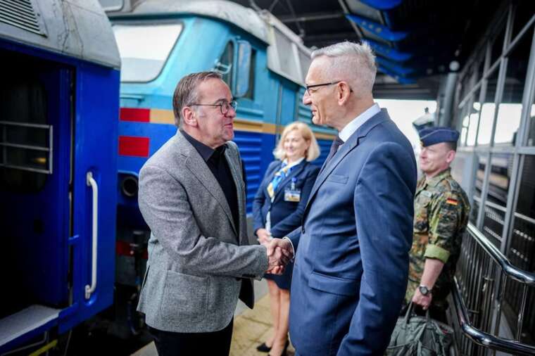 Пісторіус прибув із візитом до Києва: "Ми зробимо все, щоб підтримати Україну"