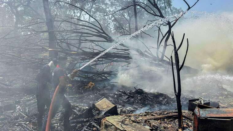 Aviation accident in India: no Ukrainians were on board