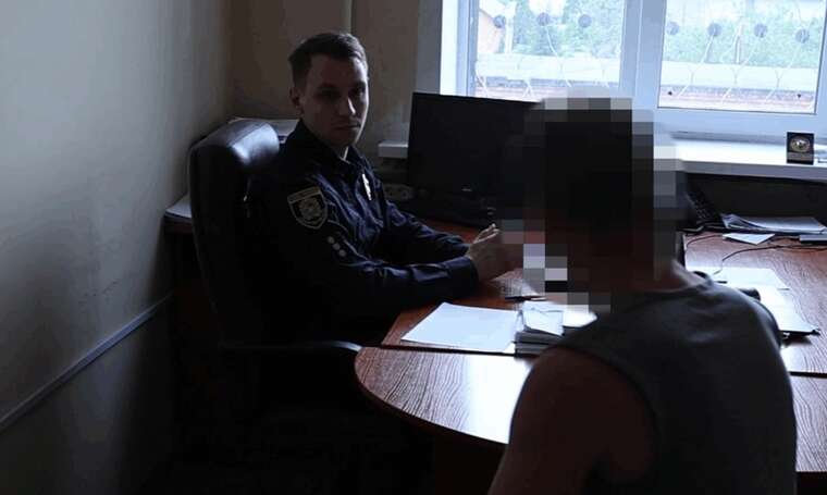 A 29-year-old Kharkiv resident started a fire in the premises of the TRC and jumped out of the window