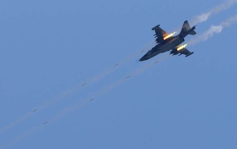 Russian Su-25 was shot down by "friendly fire"