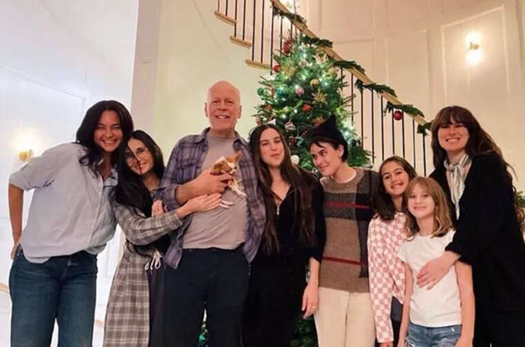 Дружина невиліковно хворого Брюса Вілліса показала рідкісне фото "міцного горішка"