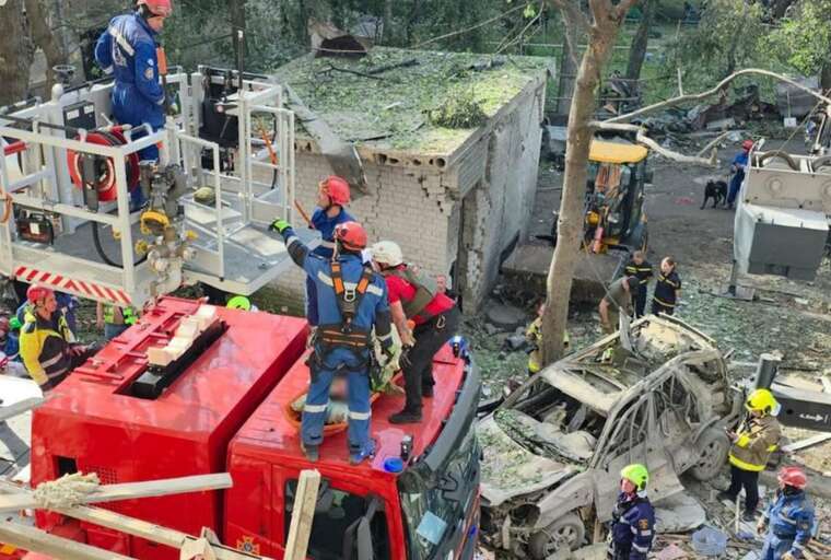 In Kyiv, five residents of a damaged multi-story building are considered missing
