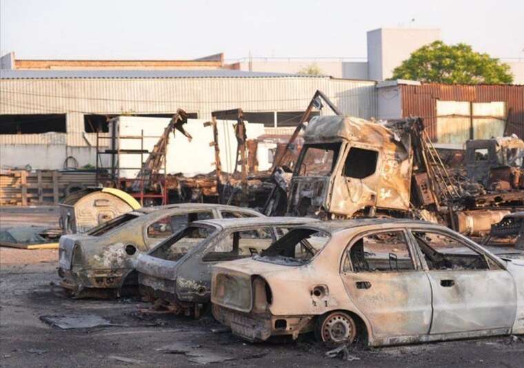 Атака РФ по Запорожью: появились новые кадры последствий