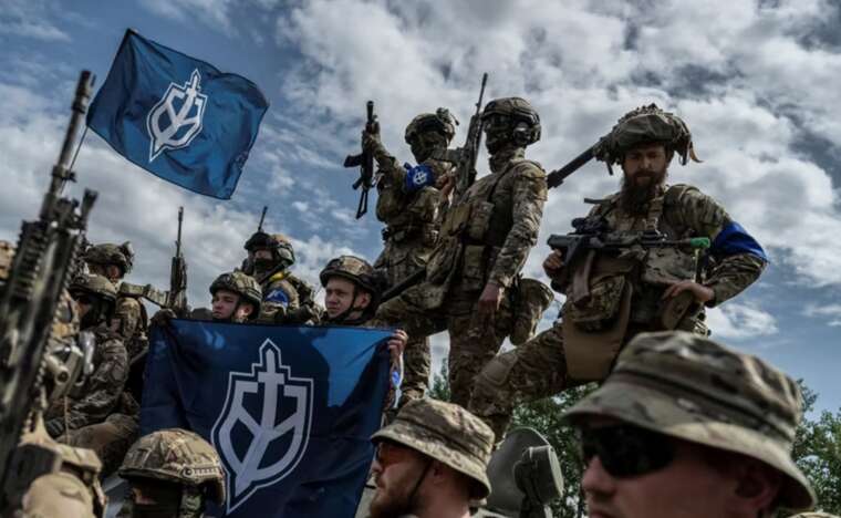 In the DIU, archival footage of RVC battles in the Kharkiv region was shown