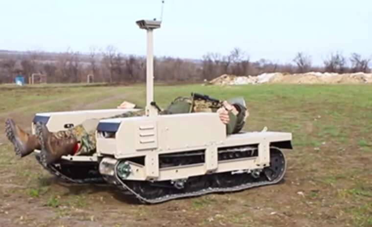 Міноборони допустило до експлуатації новий наземний дрон Termit