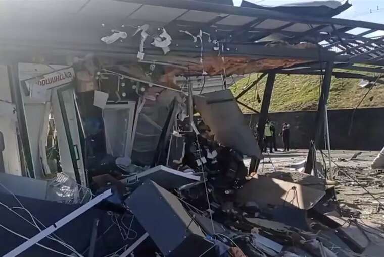 As a result of the RF attack, the operation of the "Sviatoshyn" metro station in the capital is partially disrupted