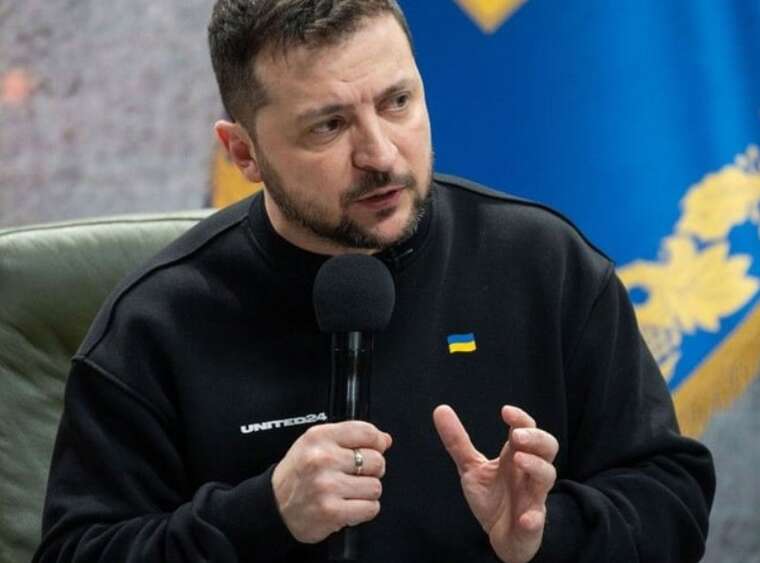 Zelenskyy stated that he must remain president until the war is over