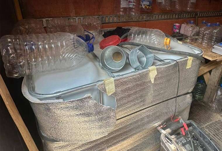 In Bukovyna, an illegal gas station was uncovered in a border settlement
