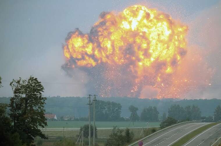 Взрываются боеприпасы: В Забайкалье горит воинская часть