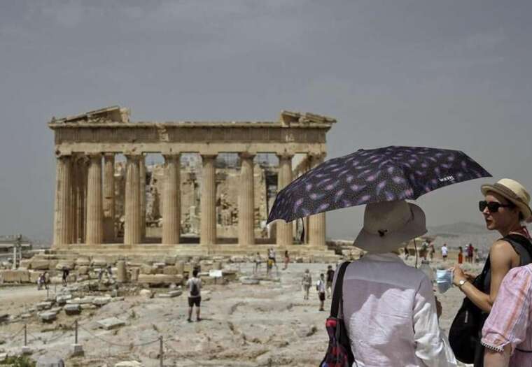 В Греции сократили время работы на открытом воздухе из-за 40-градусной жары