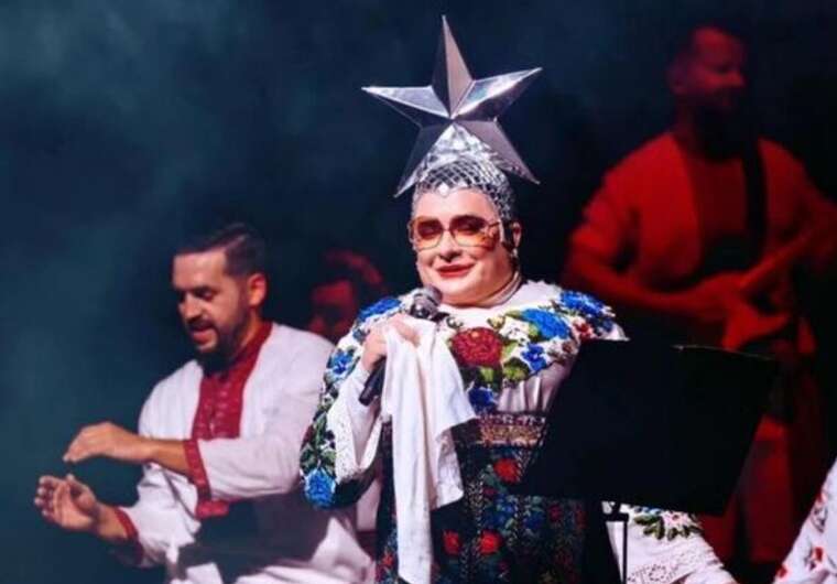 Сердючка резко ответила критикам русскоязычных песен на концерте в Одессе