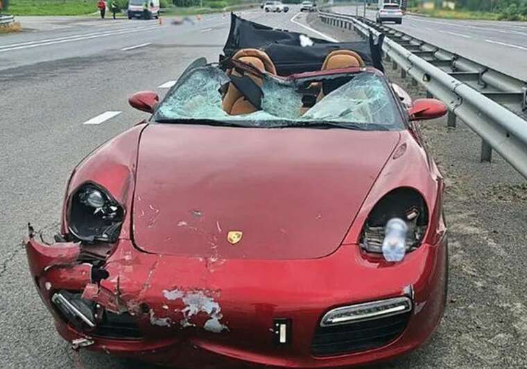 На Житомирщині водій з Угорщини на Porsche насмерть збив велосипедиста