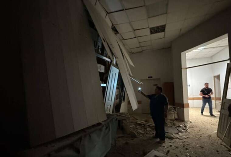 The AF of the RF shelled a hospital in Kherson with artillery: 8 people were injured