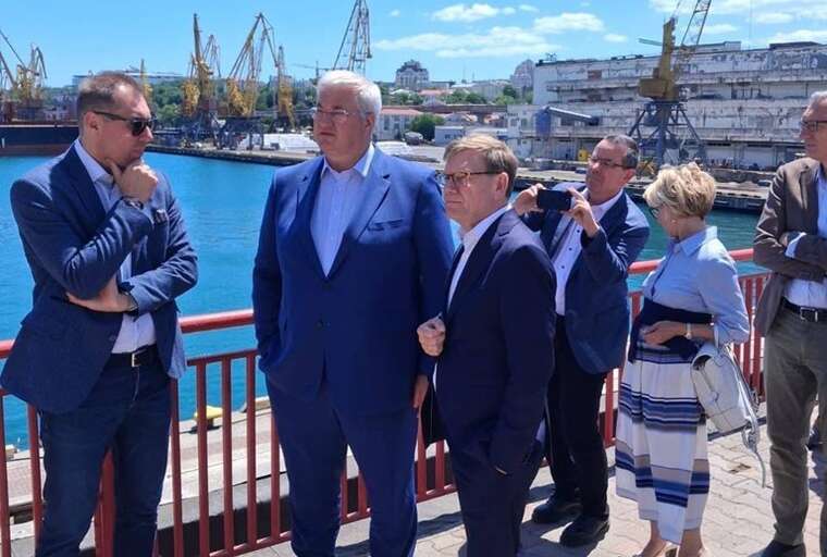 Глава МИД Германии посетил Одессу: заявил о необходимости укрепления украинской ПВО