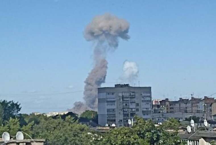 In Zhytomyr, two people were killed and 15 others were injured after the explosion