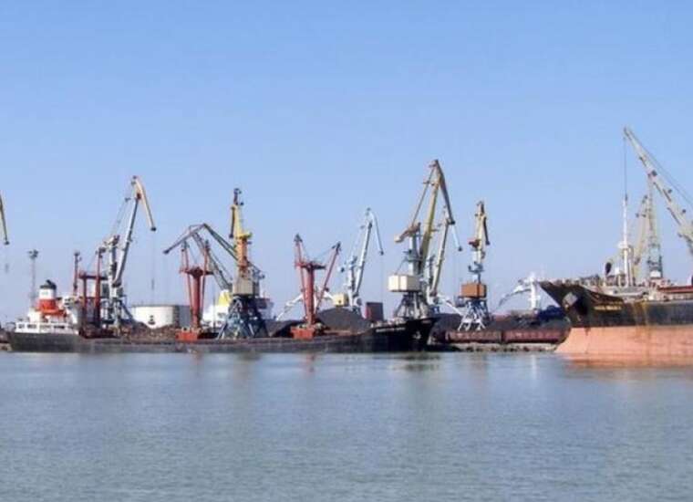 The Russian Federation has begun using the Mariupol port to transport military equipment