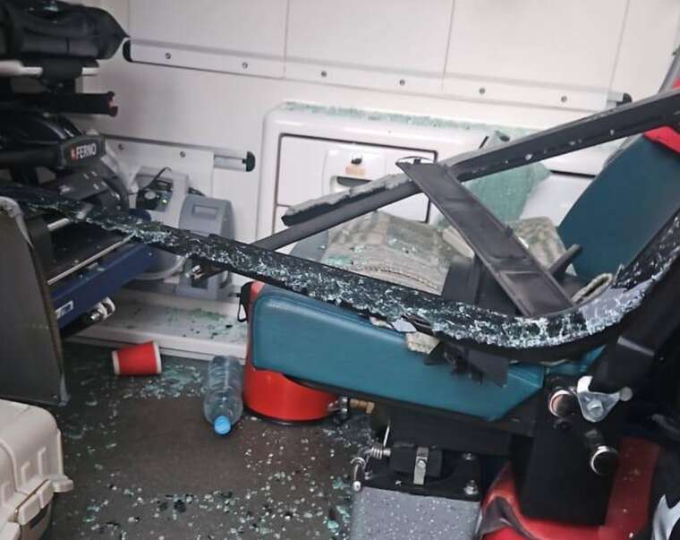 Унаслідок російської атаки пошкоджено п’ять карет "швидкої" в Києві, — Кличко