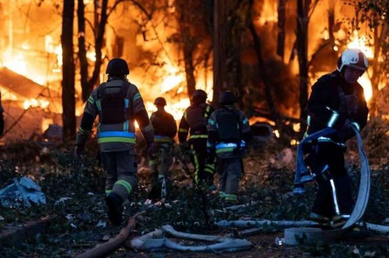 Во время атаки на Киев была ранена 10-летняя девочка