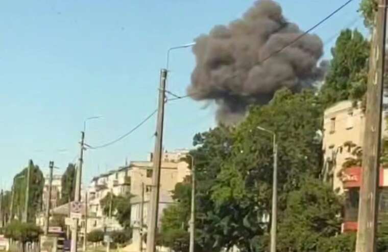 Атака РФ по ТЦК в Кременчуге: появилось видео прилета