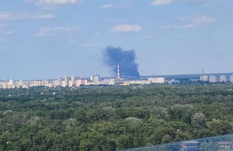 "Kyivteploenergo" confirmed that a tank exploded at a neighboring enterprise in Kyiv